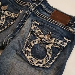 Big Star Liv Straight Cropped Jeans 26